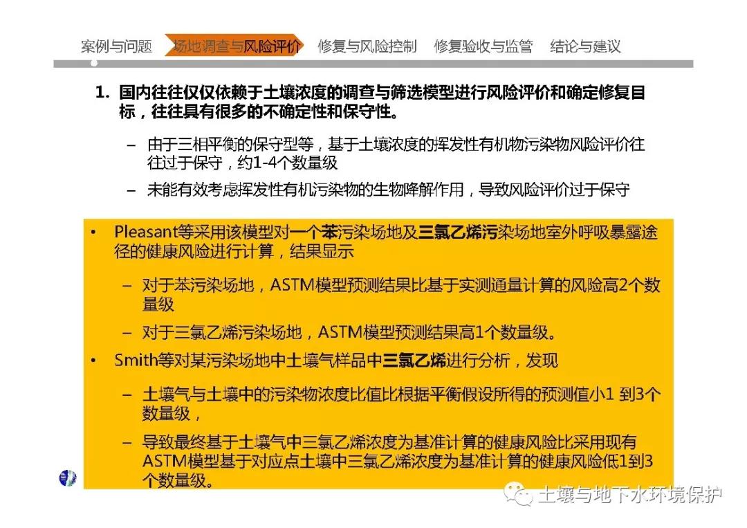 中国大型污染场地调查与修复核心技术问题分析及案例