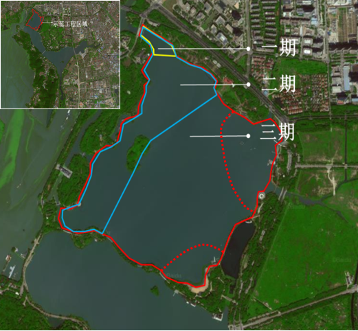 滨湖城市湖泊草型生态系统重构技术工程示范区（蠡湖）