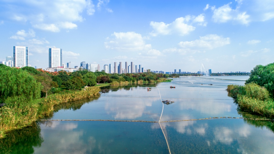 滨湖城市湖泊草型生态系统重构技术工程示范区（蠡湖）